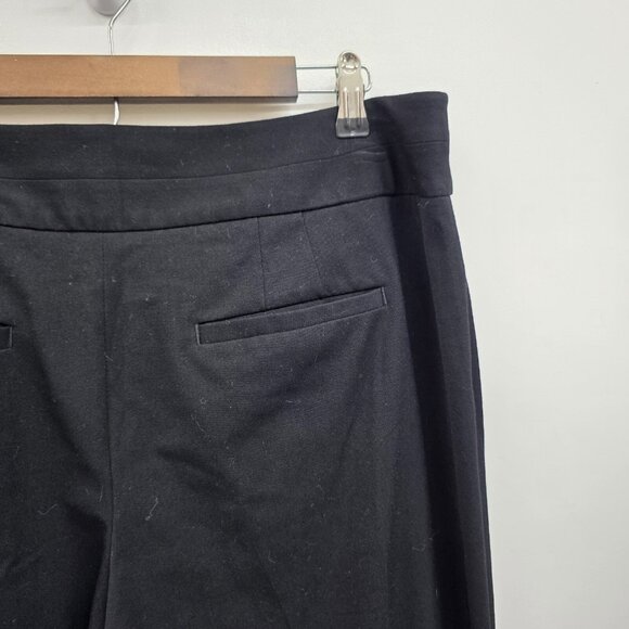 White House Black Market Black Bootcut Dress Pants Legacy 14S Career Work - Picture 8 of 15
